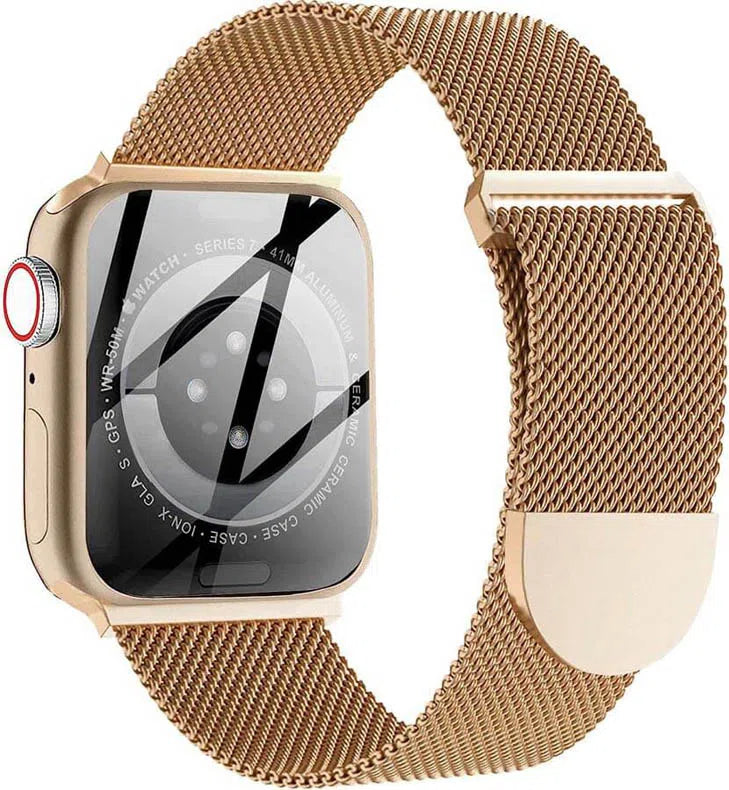 Straps & Bands - Milanese Magnetic Stainless Steel Mesh Clasp Loop Band for Apple Watch - ktusu - Milanese Magnetic Stainless Steel Mesh Clasp Loop Band for Apple Watch - undefined