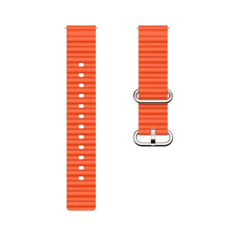 Straps & Bands - Ocean Silicone Sport Soft Band Strap for Smartwatch 20mm or 22mm - ktusu - Ocean Silicone Sport Soft Band Strap for Smartwatch 20mm or 22mm - undefined