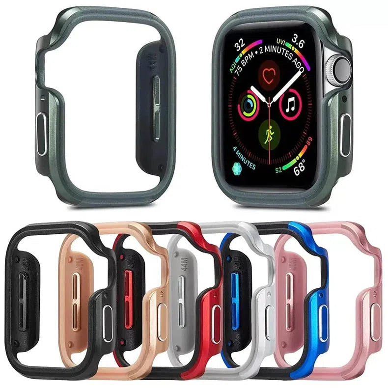 Cases & Covers - Aluminum Alloy Metal Shockproof Armor frame Case for Apple Watch - ktusu - Aluminum Alloy Metal Shockproof Armor frame Case for Apple Watch - undefined