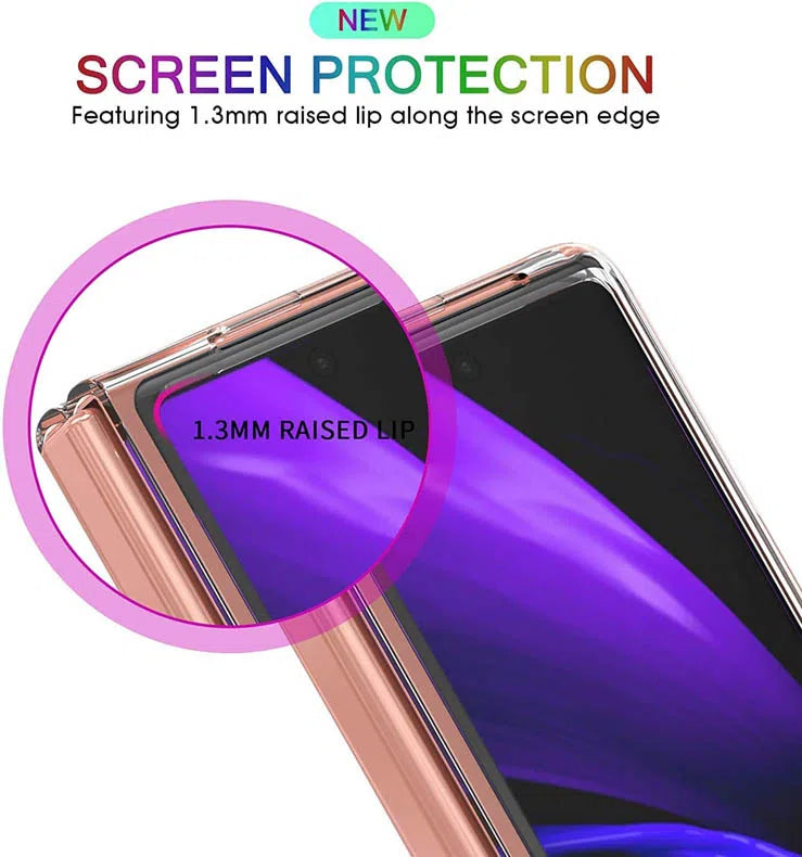 Cases & Covers - Camera Protective Ultra-Thin Crystal Clear Back Case for Samsung Galaxy Fold Series - ktusu - Camera Protective Ultra-Thin Crystal Clear Back Case for Samsung Galaxy Fold Series - undefined