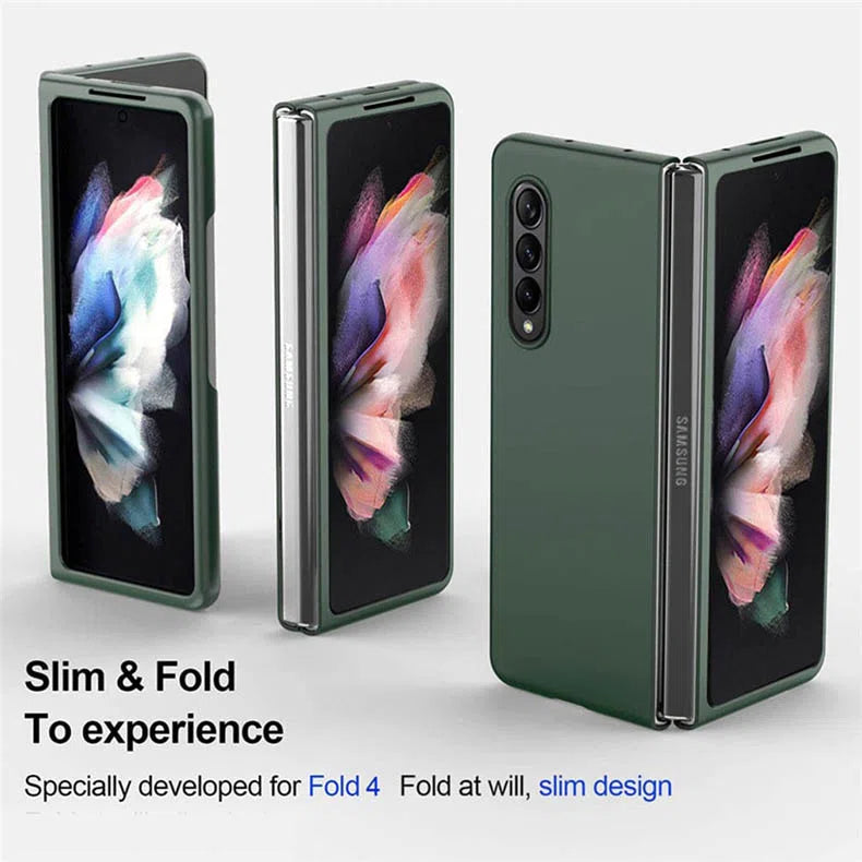 Cases & Covers - Samsung Galaxy Z Fold4 Thin Fit Matte Finish shockproof hard Back Case cover - ktusu - Samsung Galaxy Z Fold4 Thin Fit Matte Finish shockproof hard Back Case cover - undefined