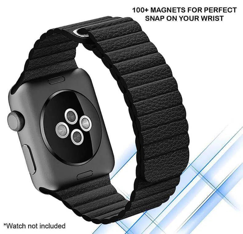 Straps & Bands - Leather Texture Magnetic Loop Band for Apple Watch - ktusu - Leather Texture Magnetic Loop Band for Apple Watch - undefined