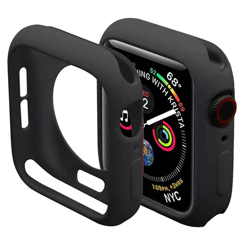 Cases & Covers - Matte Silicone Soft Slim 360 Degree Body Bumper Case for Apple Watch - ktusu - Matte Silicone Soft Slim 360 Degree Body Bumper Case for Apple Watch - undefined