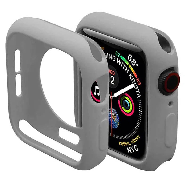 Cases & Covers - Matte Silicone Soft Slim 360 Degree Body Bumper Case for Apple Watch - ktusu - Matte Silicone Soft Slim 360 Degree Body Bumper Case for Apple Watch - undefined
