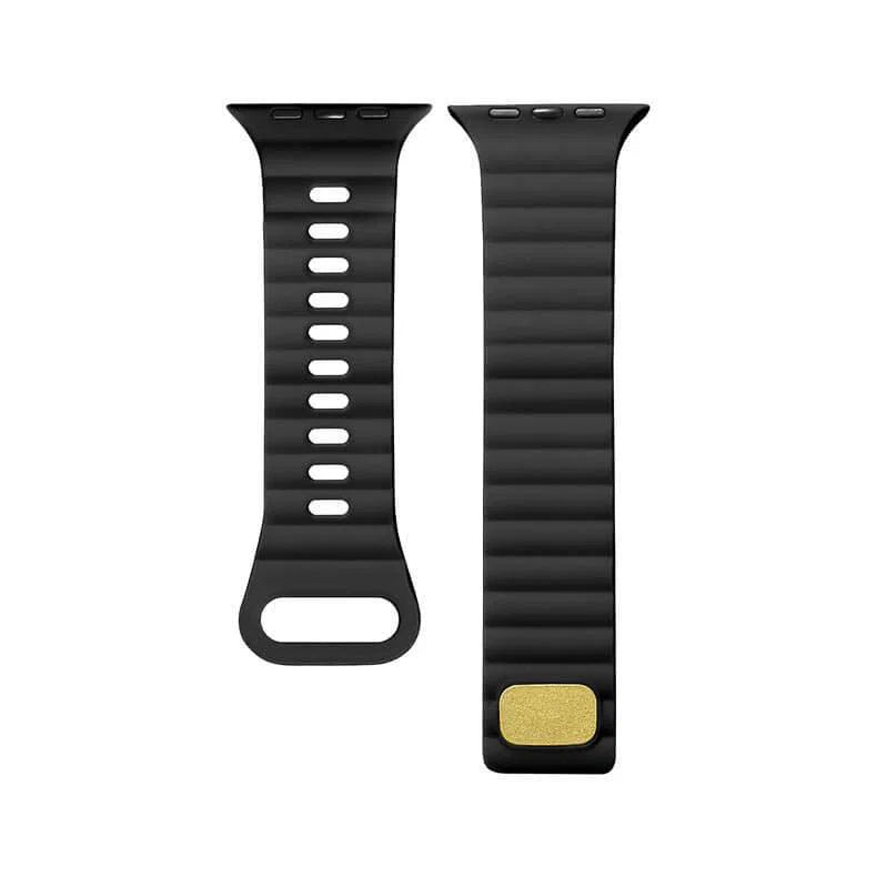 Ocean Silicone Soft Sport Band Strap with Classic Lock for Apple Watch - A to Z Prime