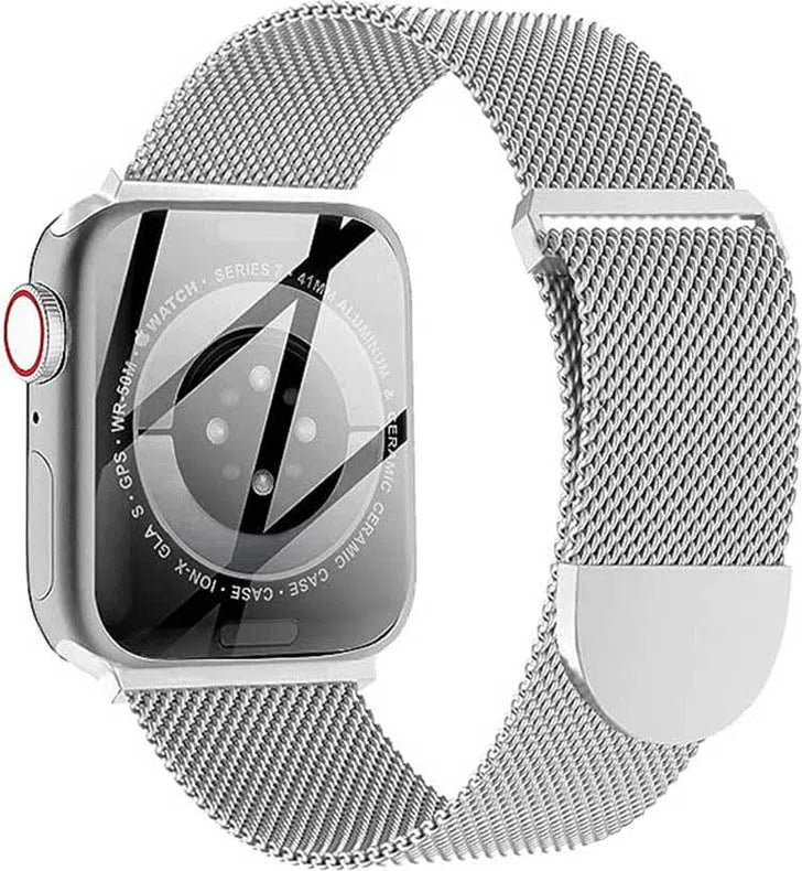 Straps & Bands - Milanese Magnetic Stainless Steel Mesh Clasp Loop Band for Apple Watch - ktusu - Milanese Magnetic Stainless Steel Mesh Clasp Loop Band for Apple Watch - undefined