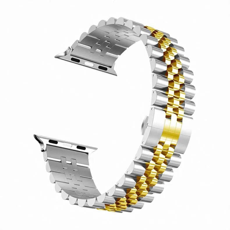 Straps & Bands - New Stainless Steel Metal Link Bracelet Chain Strap for Apple Watch - ktusu - New Stainless Steel Metal Link Bracelet Chain Strap for Apple Watch - undefined