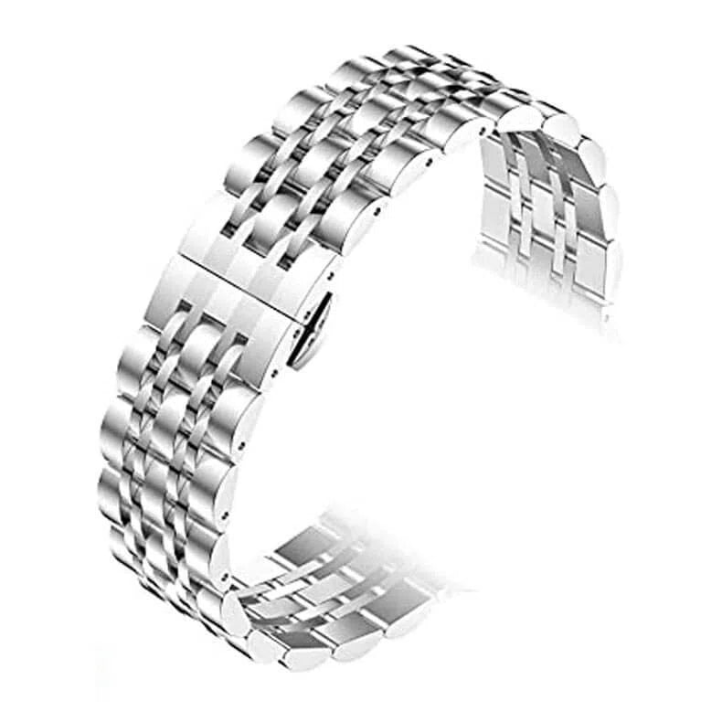 Straps & Bands - Dual Link Stainless Steel Metal Bracelet Chain Strap for Apple Watch - ktusu - Dual Link Stainless Steel Metal Bracelet Chain Strap for Apple Watch - undefined