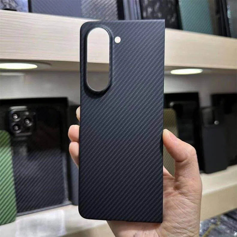 Cases & Covers - Carbon Fiber Texture Hard Phone Back Case Cover for Samsung Galaxy Fold5 | Fold4 - ktusu - Carbon Fiber Texture Hard Phone Back Case Cover for Samsung Galaxy Fold5 | Fold4 - undefined
