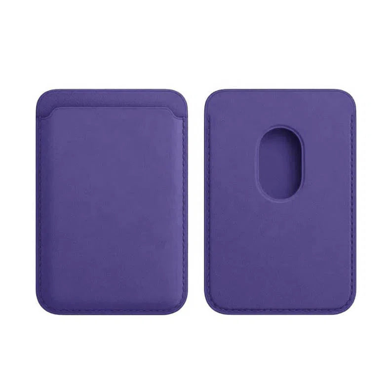 PU Magnetic Card Wallet Holder with MagSafe Ultra Violet Mounts Stands & Grips Ktusu