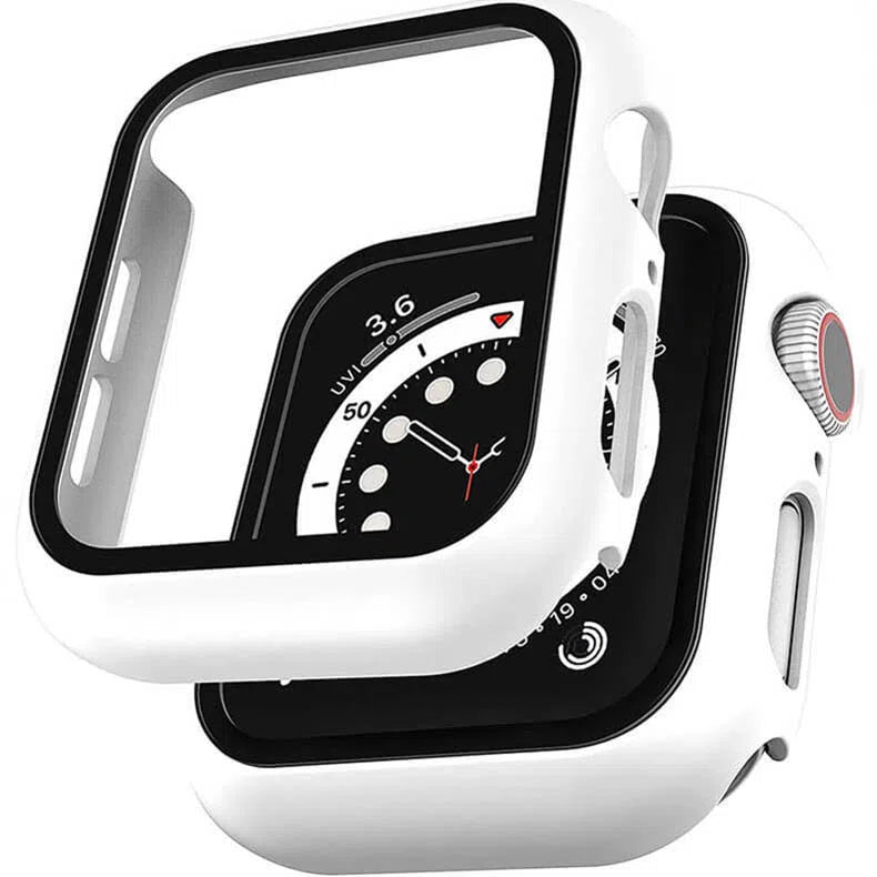 Matte Protective Case with in-build Glass for Apple Watch Cases & Covers Ktusu