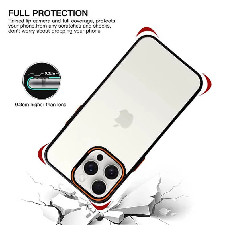 Lens Bracket Kickstand Function Slim Fit Phone Case Cover for Apple iPhone Cases & Covers Ktusu