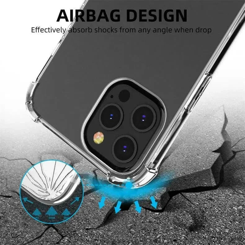 360 Degree Shockproof Soft TPU Case for iPhone 14 Pro Max