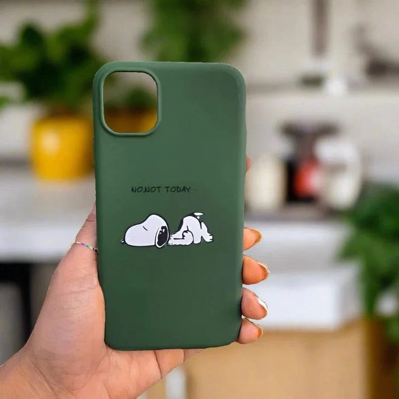 4 cut soft touch coating Printed Matte Case for iPhone Back Cases iPhone 13 Pro Max / Green 1