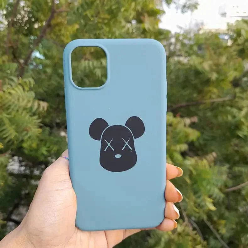 4 cut soft touch coating Printed Matte Case for iPhone 14 Plus