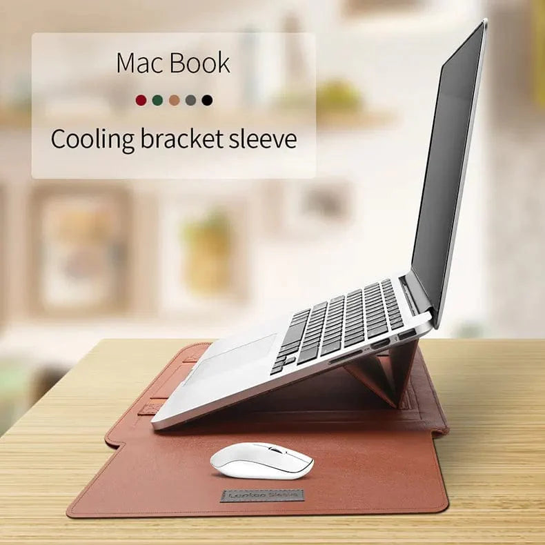 4-in-1 Portable Waterproof Integrated Stand Bag for MacBook | Laptop