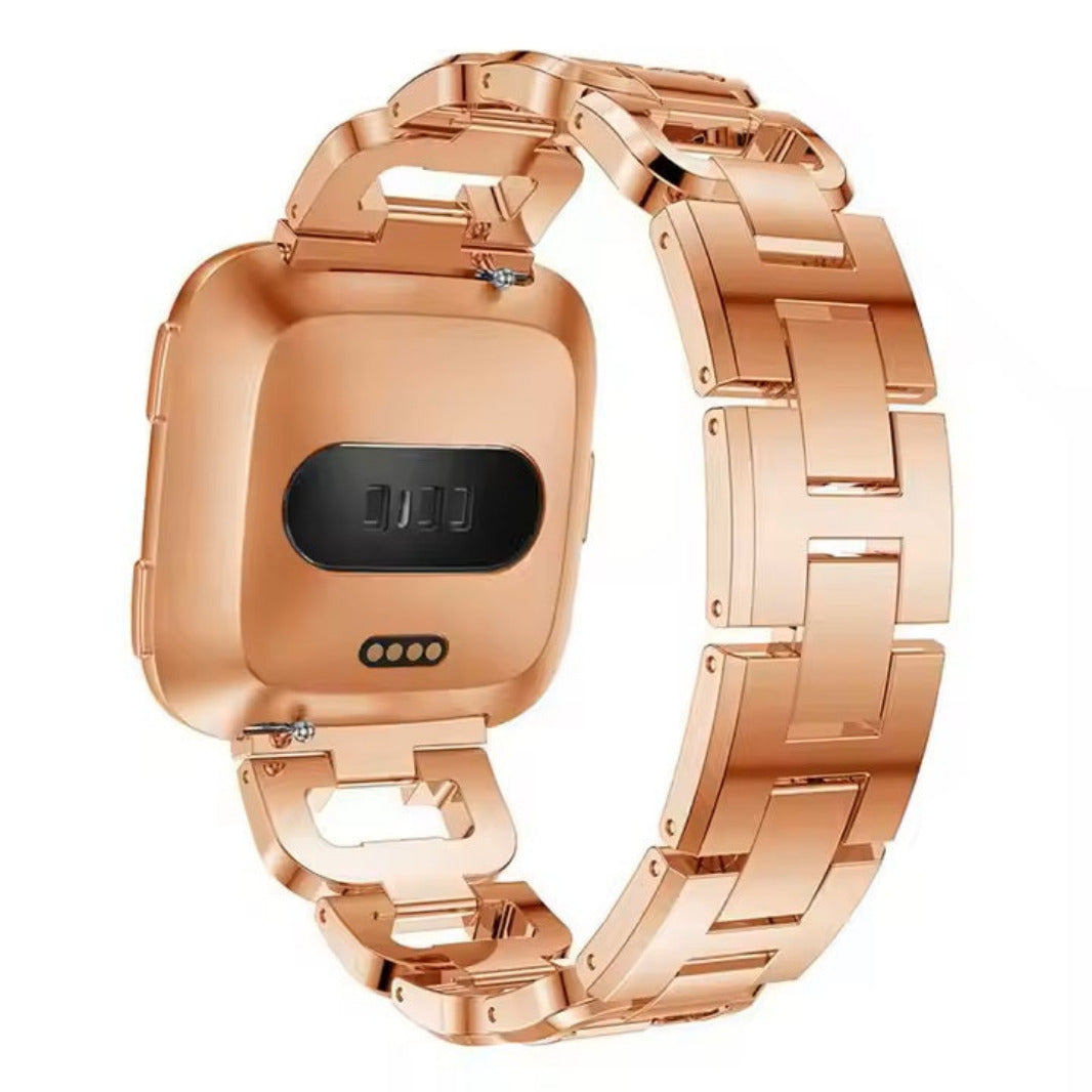 D Shape Chain link Metal Band for Apple Watch 42 | 44 | 45 | Ultra 49 | 46mm S10 Straps & Bands