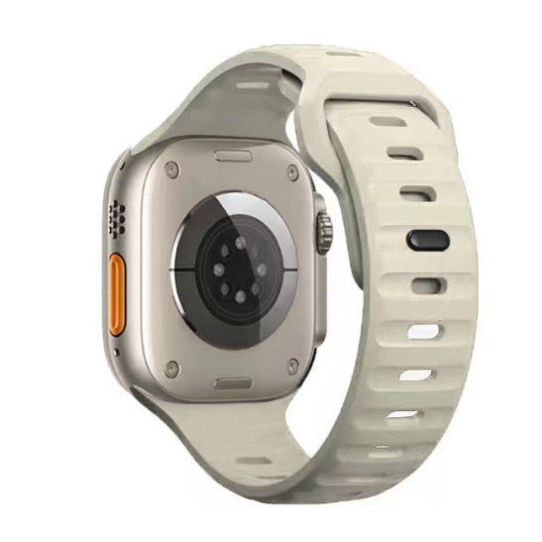 Waterproof Sport Strap for Apple Watch 38 | 40 | 41 | 42mm S10 38 | 40 | 41 | 42mm S10 cream Straps & Bands