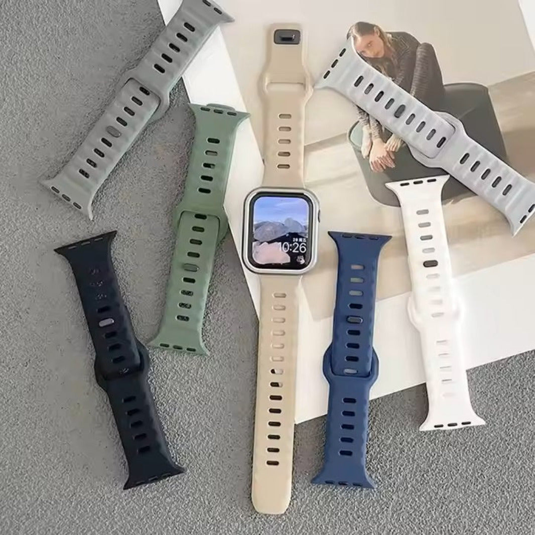 Waterproof Sport Strap for Apple Watch 42 | 44 | 45 | Ultra 49 | 46mm S10 Straps & Bands