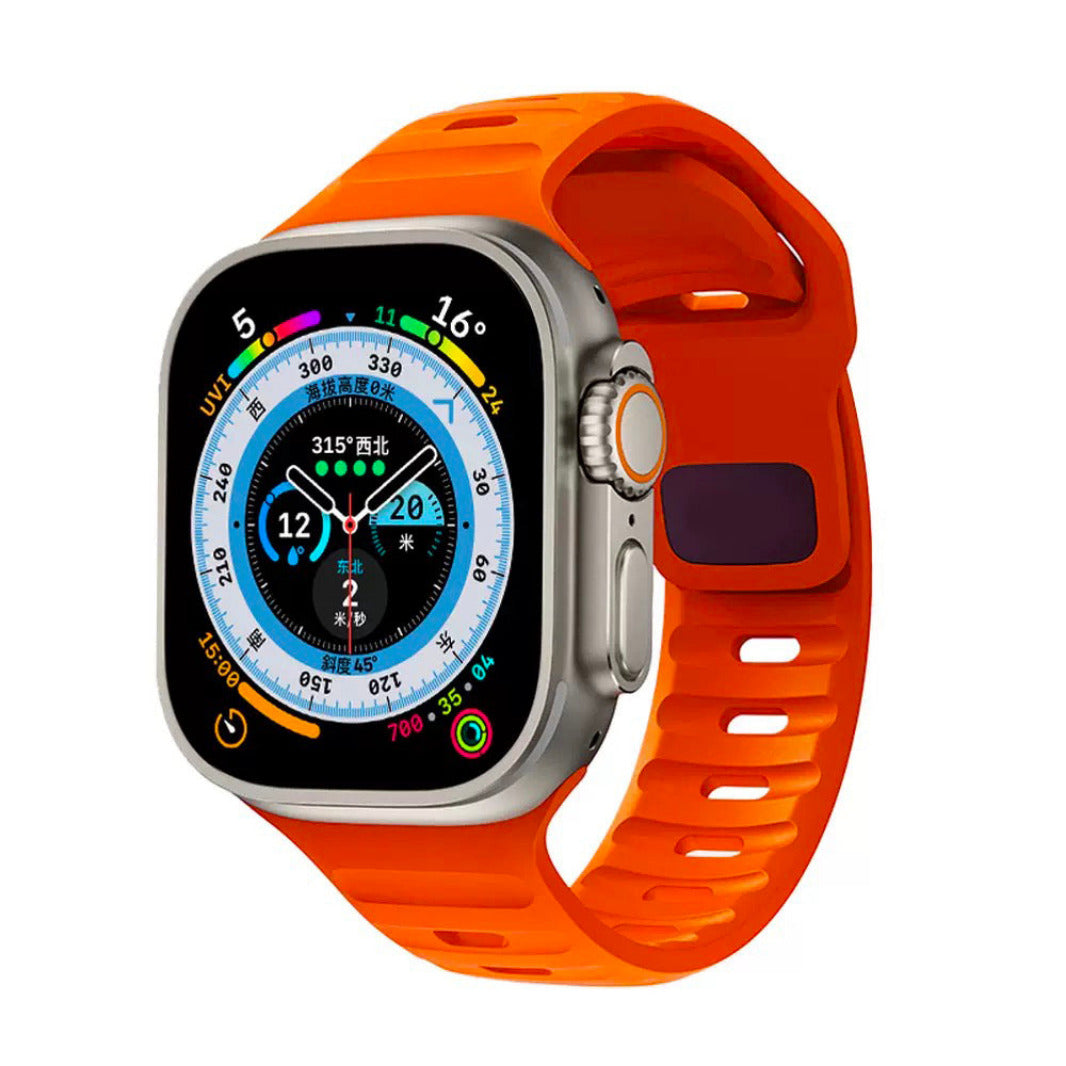 Waterproof Sport Strap for Apple Watch 38 | 40 | 41 | 42mm S10 38 | 40 | 41 | 42mm S10 orange Straps & Bands
