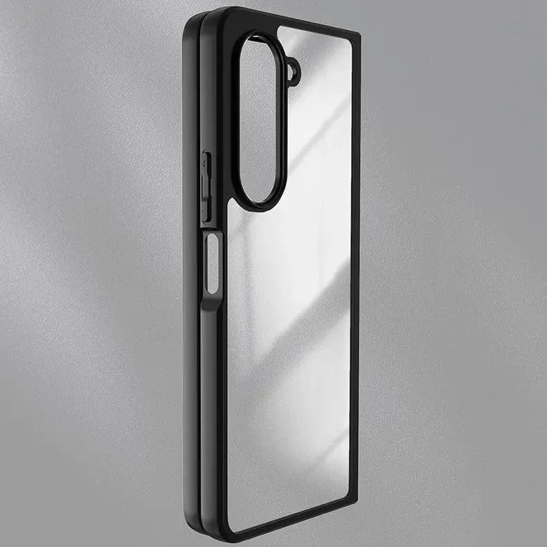 Acrylic TPU PC Glossy Matte Bumper Case for Samsung Z Fold4