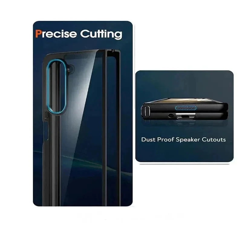 Acrylic TPU PC Glossy Matte Bumper Case for Samsung Z Fold4