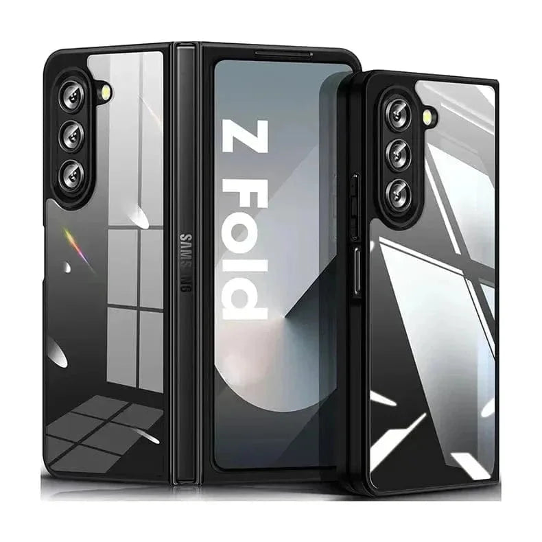 Acrylic TPU PC Glossy Matte Bumper Case for Samsung Z Fold4
