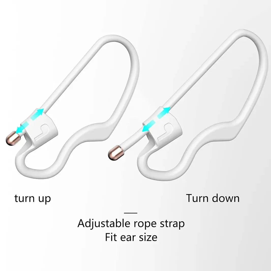 Adjustable Ear Hooks Secure Accessories for Apple AirPods