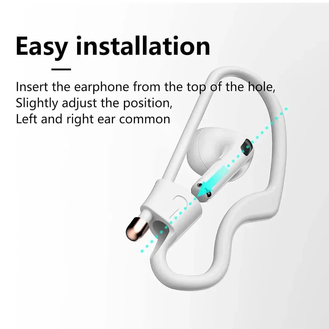 Adjustable Ear Hooks Secure Accessories for Apple AirPods