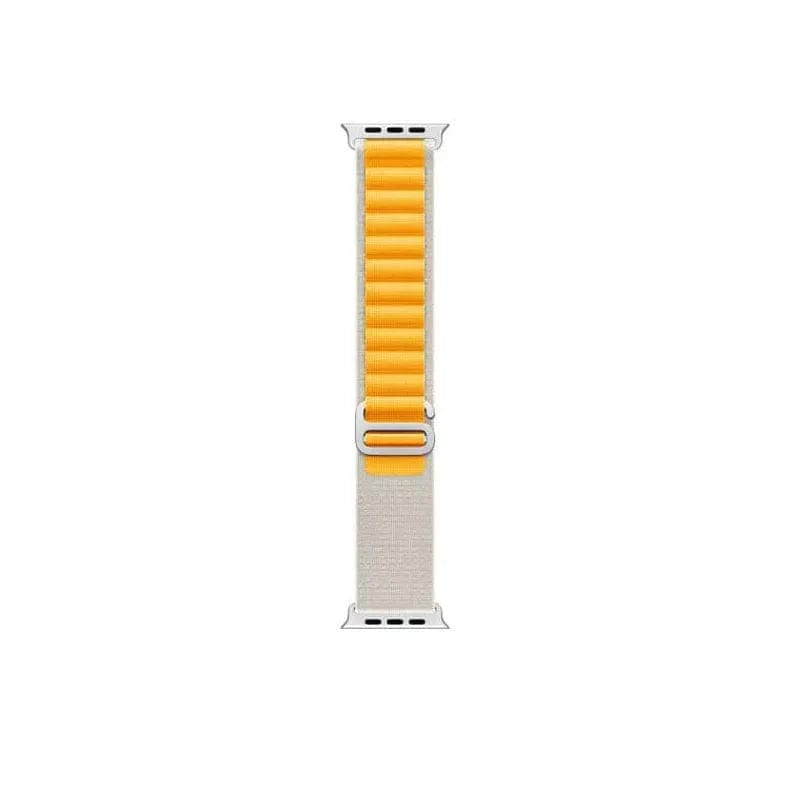 Alpine Loop Watch Band for Apple Watch Watch Bands 42mm | 44mm | 45mm | Ultra 49mm / Starlight Yellow