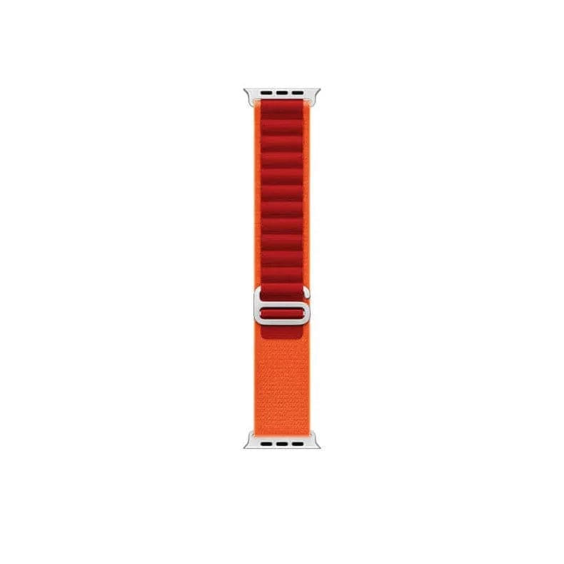 Alpine Loop Watch Band for Apple Watch Watch Bands 42mm | 44mm | 45mm | Ultra 49mm / Orange Blood Red