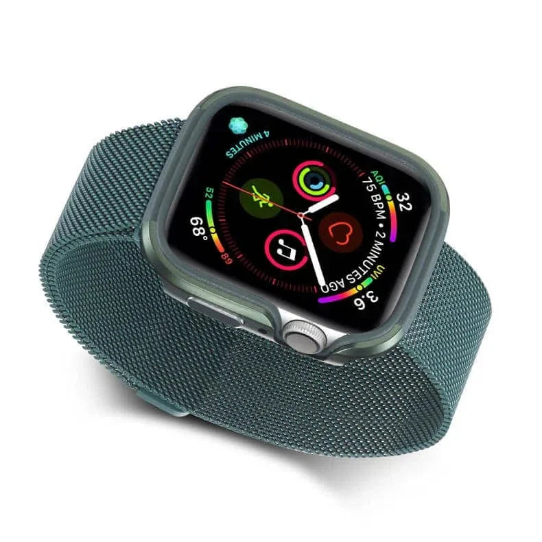 Aluminum Alloy Metal Armor frame Cover for Apple Watch 44mm