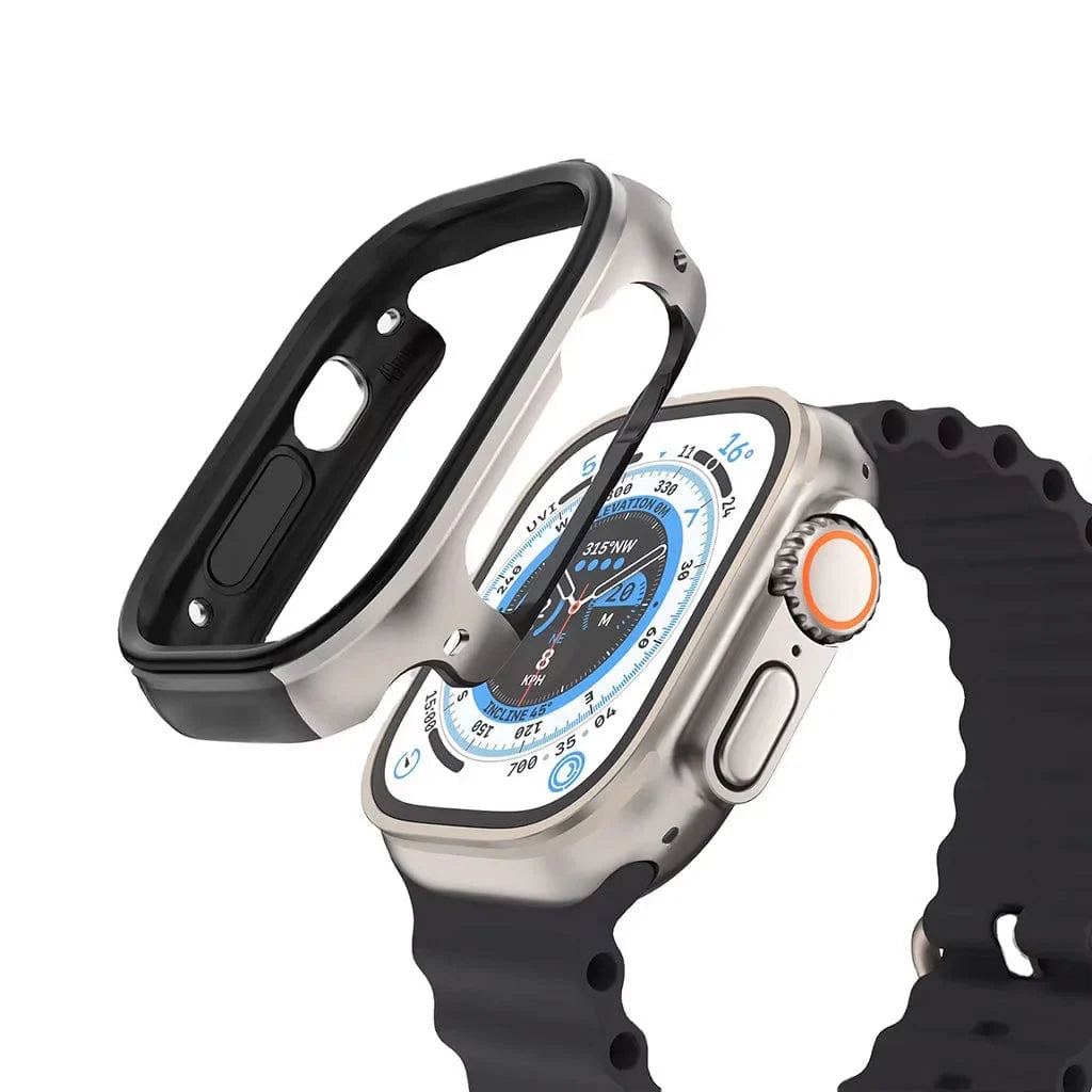 Aluminum Alloy Metal Armor frame Cover for Apple Watch Ultra 49mm