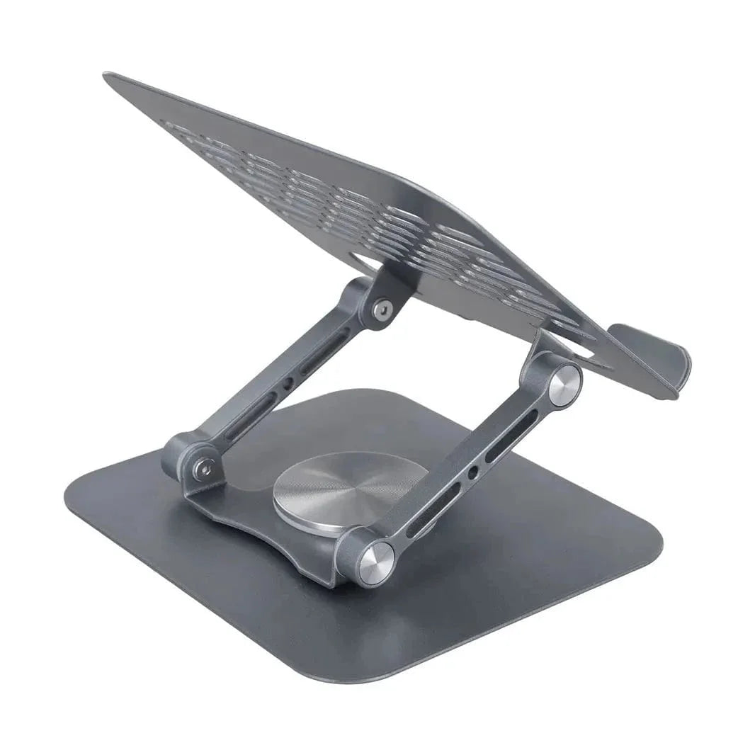 Anti-slip Aluminum Alloy 360 Rotation Foldable Phone & Tablet Stand