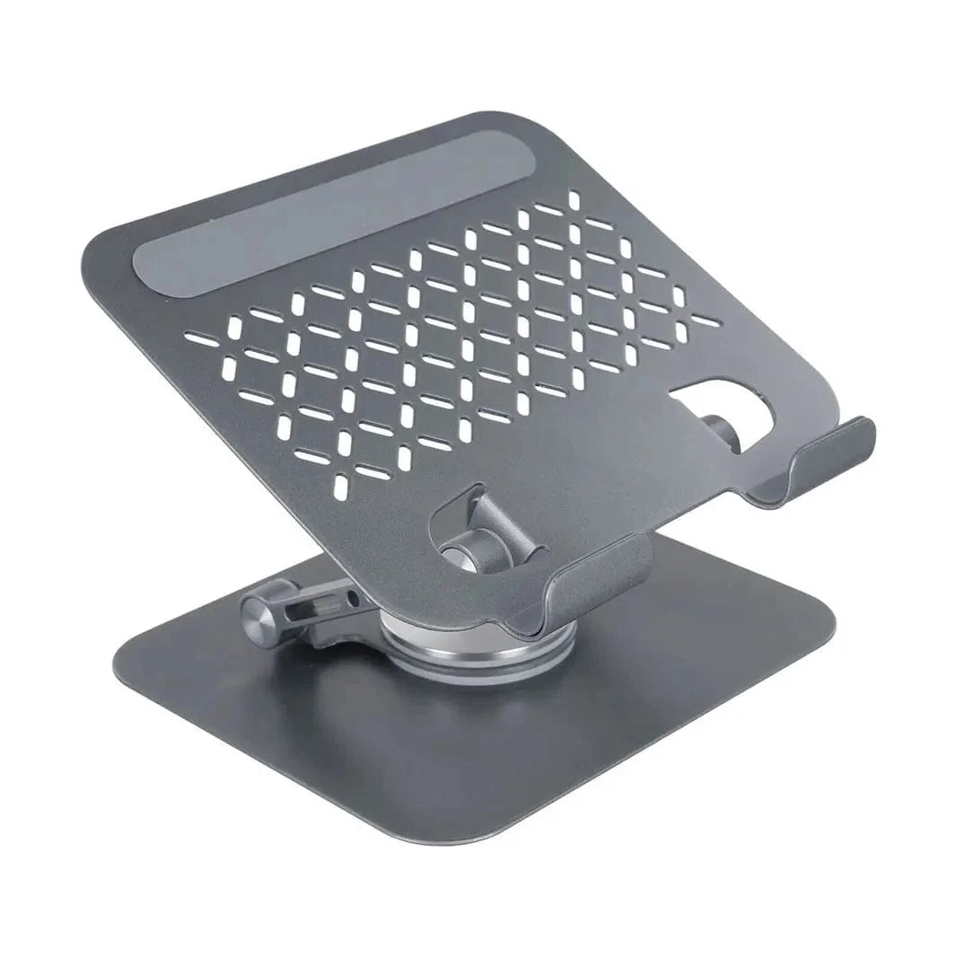 Anti-slip Aluminum Alloy 360 Rotation Foldable Phone & Tablet Stand