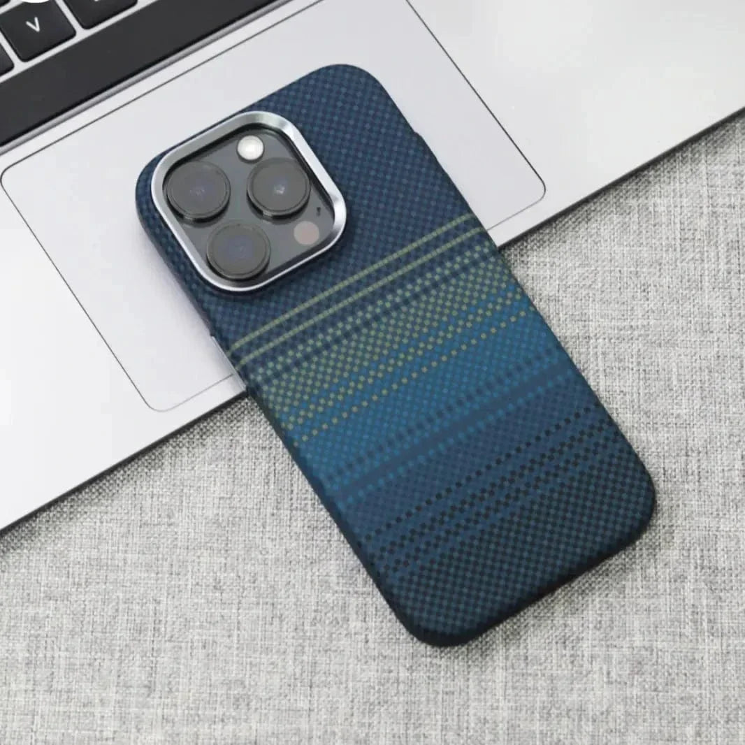 Aramid Fiber Magnetic Magsafe Slim Case for iPhone 14
