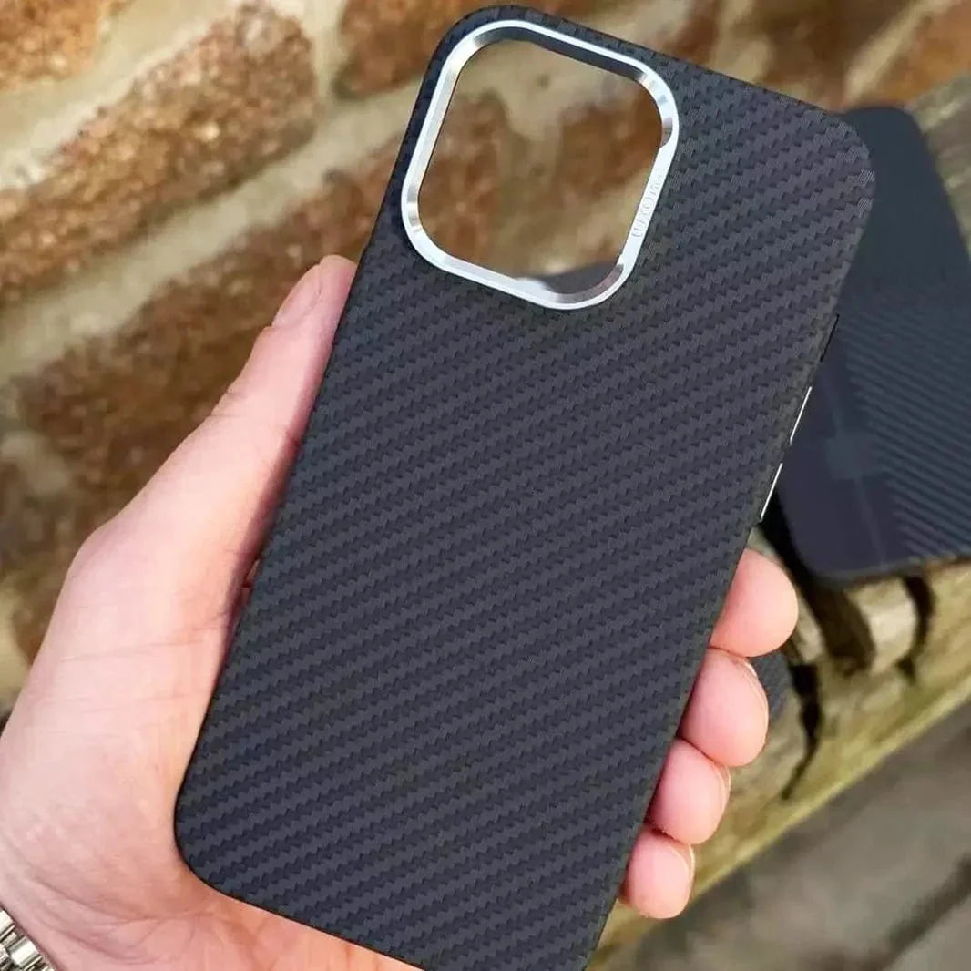 Aramid Fiber Magnetic Magsafe Slim Case for iPhone 13