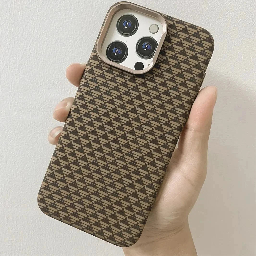 Aramid Fiber Magnetic Magsafe Slim Case for iPhone 14 Pro Max