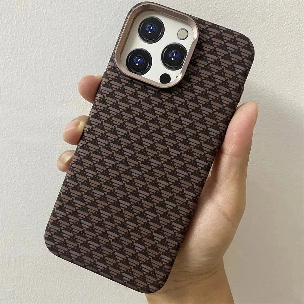 Aramid Fiber Magnetic Magsafe Slim Case for iPhone 14 Pro