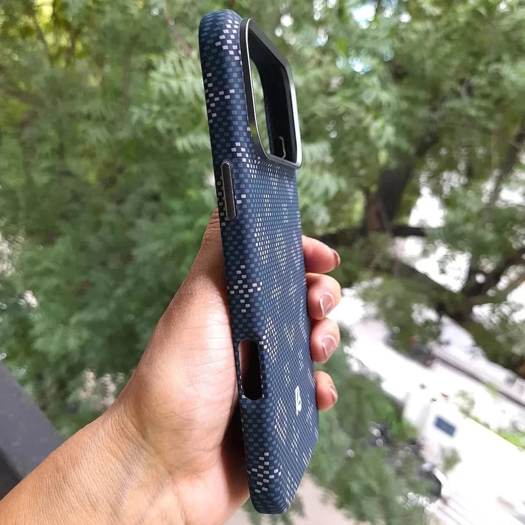 Aramid Fiber Magnetic Magsafe Slim Case for iPhone 17 Pro