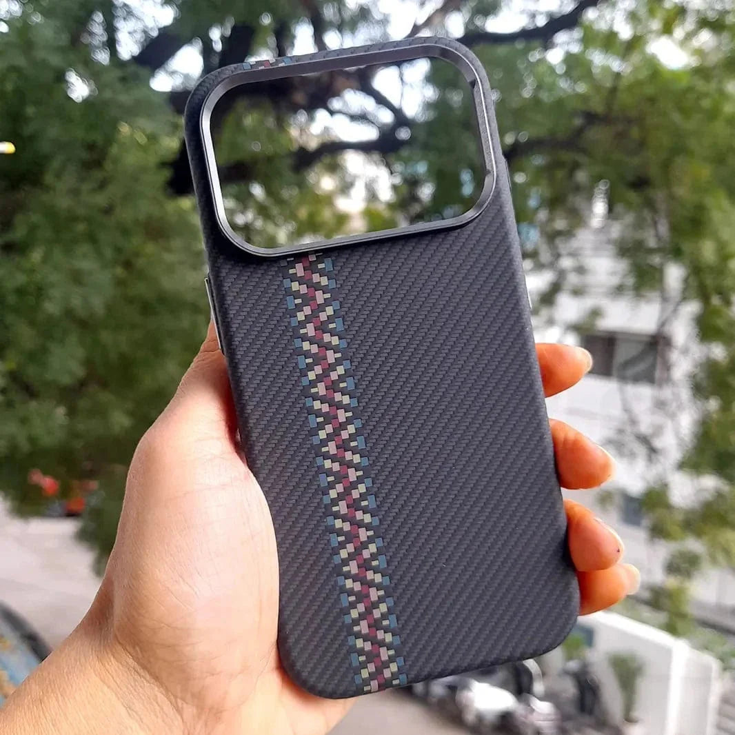 Aramid Fiber Magnetic Magsafe Slim Case for iPhone 17 Pro