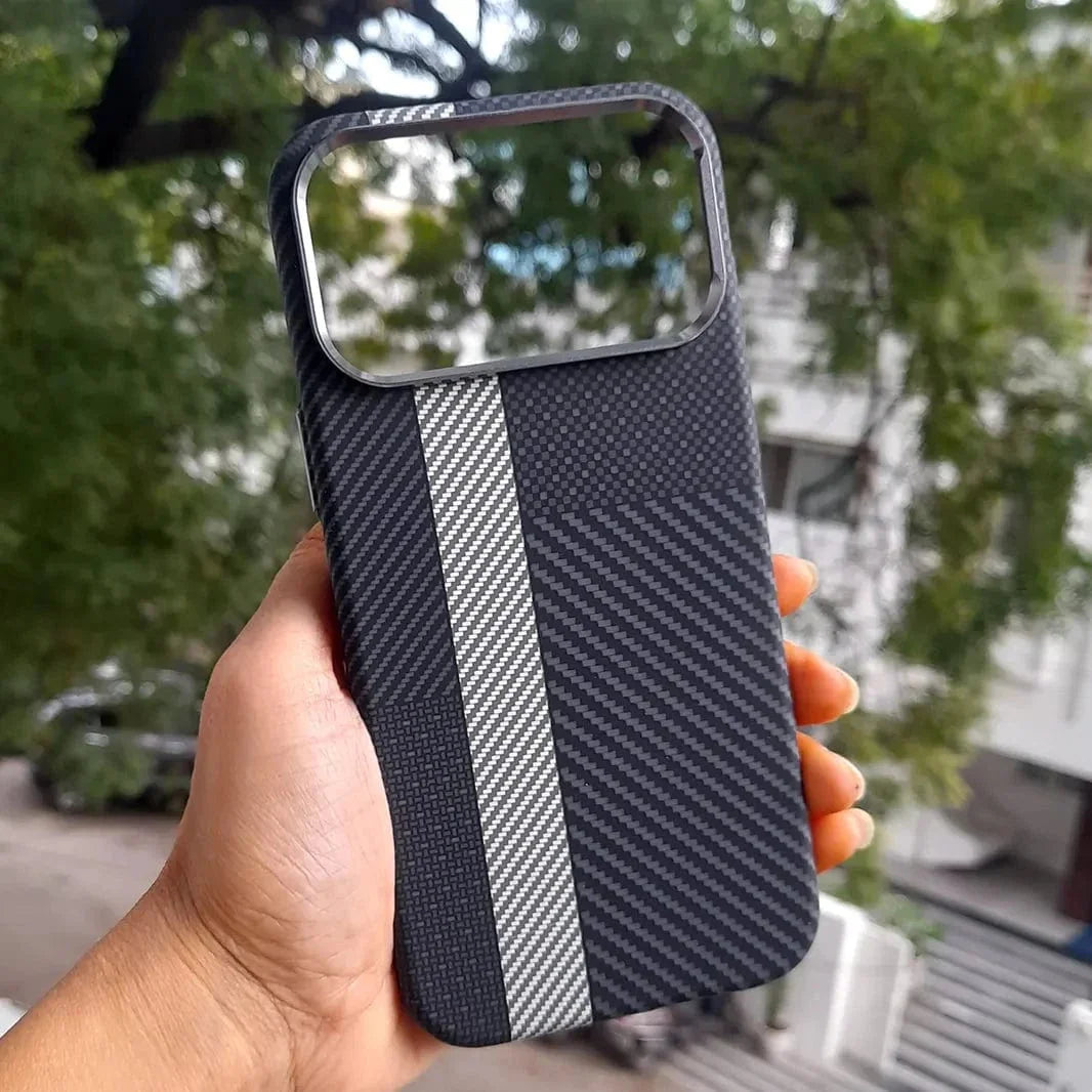 Aramid Fiber Magnetic Magsafe Slim Case for iPhone 17 Pro