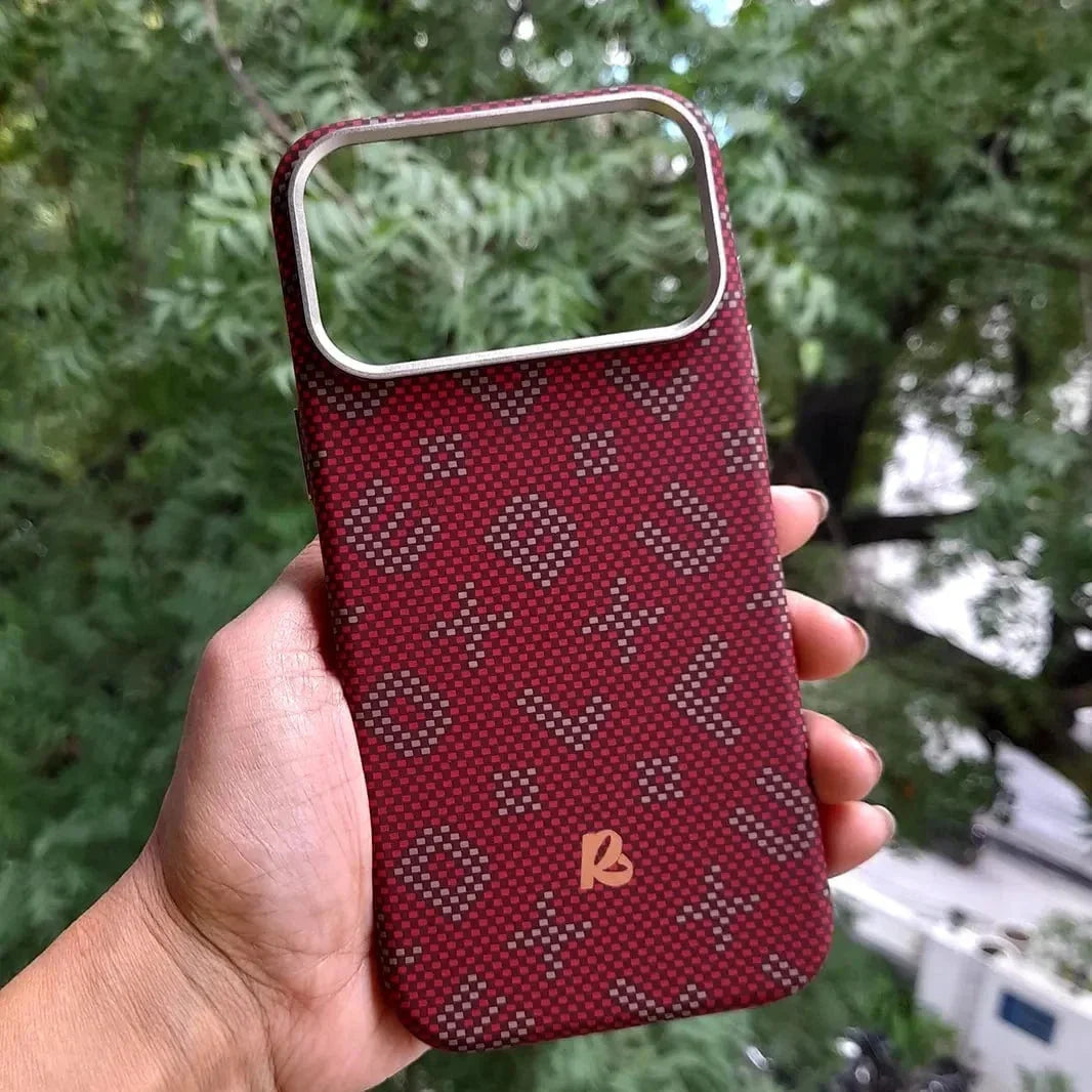 Aramid Fiber Magnetic Magsafe Slim Case for iPhone 17 Pro