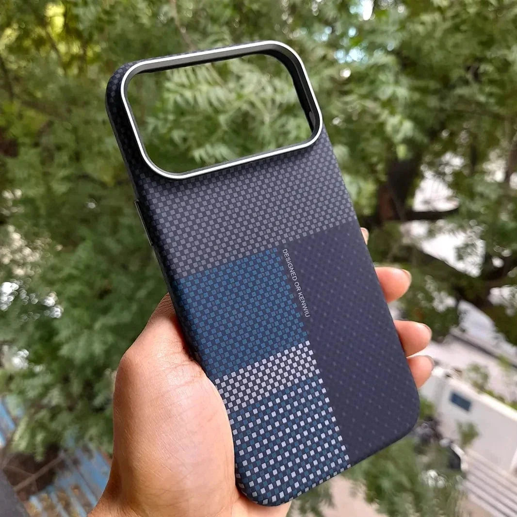 Aramid Fiber Magnetic Magsafe Slim Case for iPhone 17 Pro Max