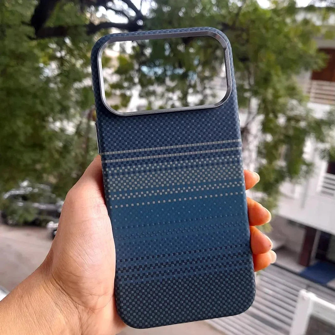 Aramid Fiber Magnetic Magsafe Slim Case for iPhone 17 Pro Max