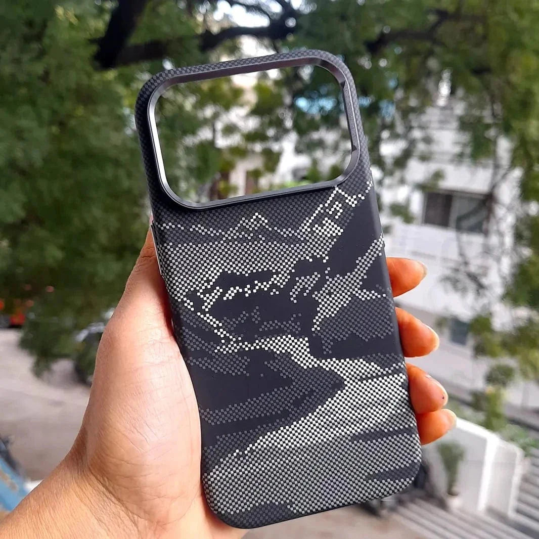 Aramid Fiber Magnetic Magsafe Slim Case for iPhone 17