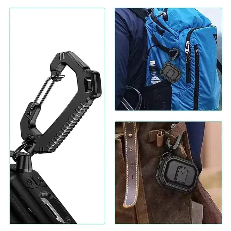 Auto Snap Switch Secure Lock Clip Cover for Airpods 4