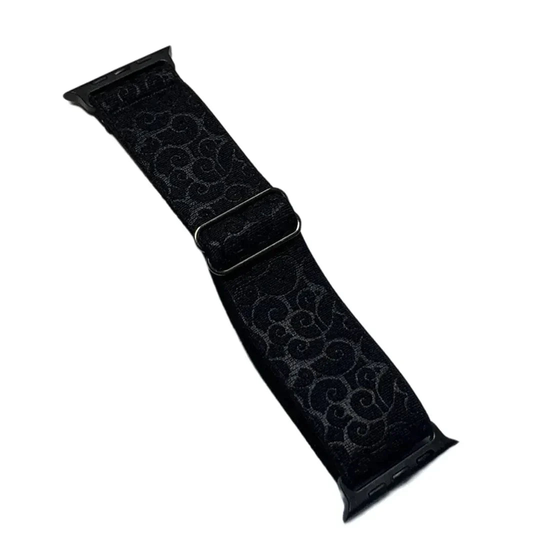 Textured Nylon Soft Elastic Adjustable Band for Apple Watch 38 | 40 | 41 | 42mm S10 Straps & Bands