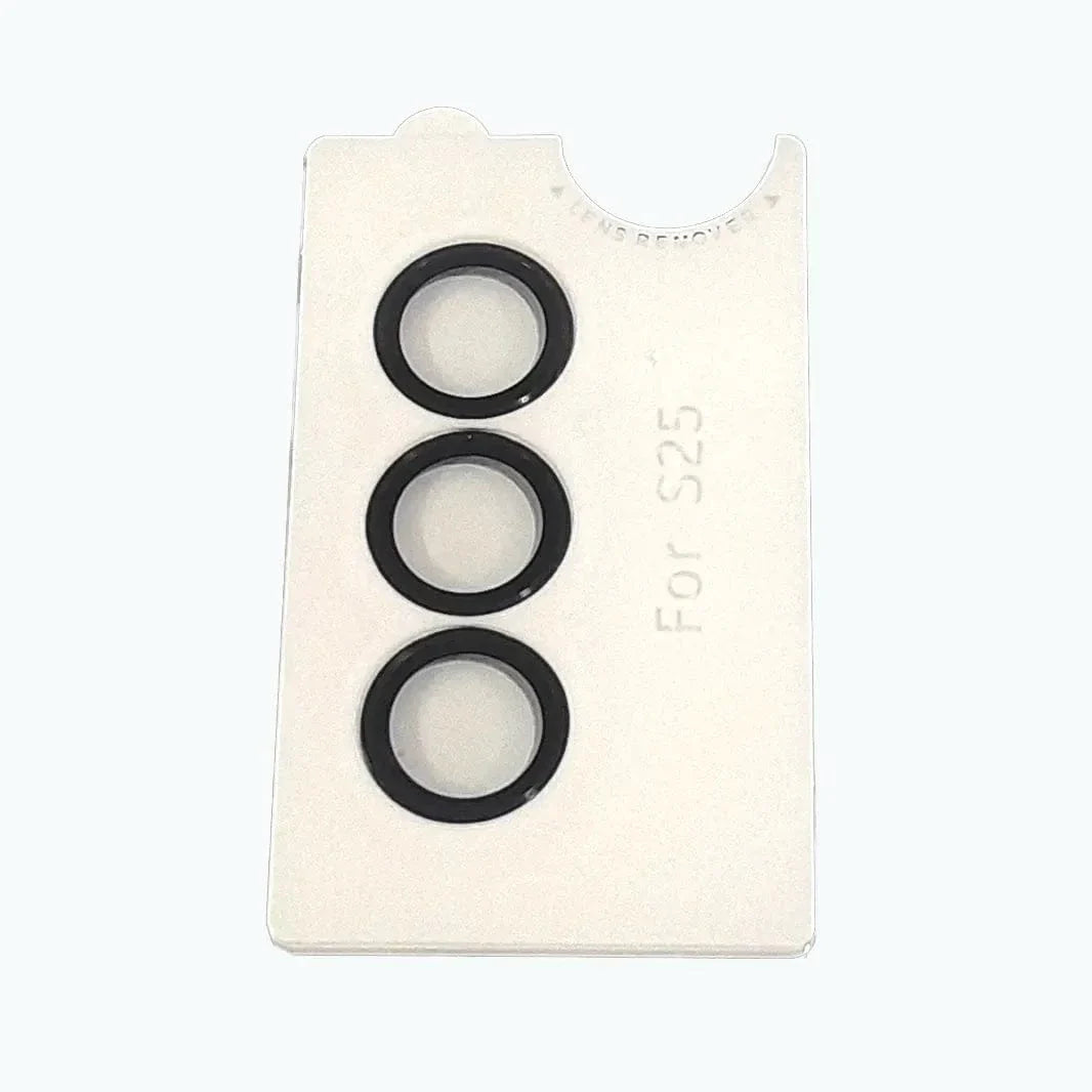 Camera Lens Protector with Easy Installation for Samsung S25 Plus Samsung S25 Plus black