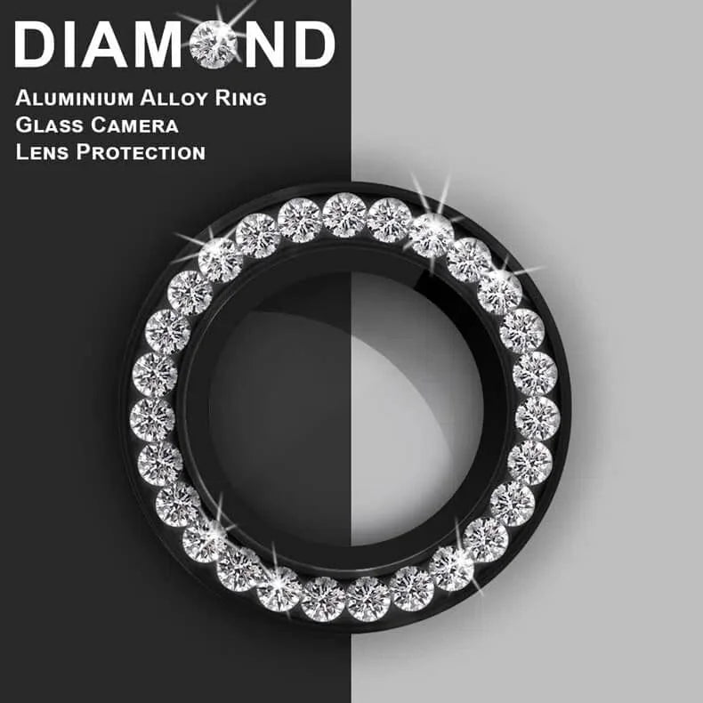 Bling Sparkling Diamond Camera Lens Ring for iPhone 11
